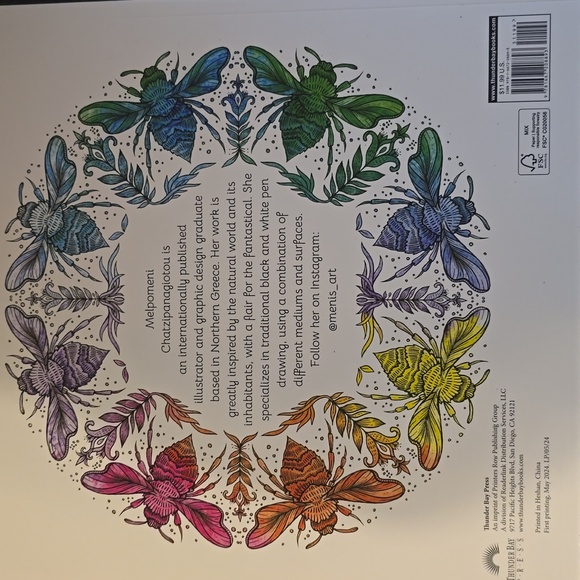 Nature Mandalas and Circle of Life Coloring Books - Picture 5 of 8